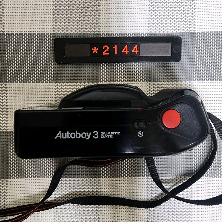 캐논 오토보이 3 필름카메라 데이터백 이미지