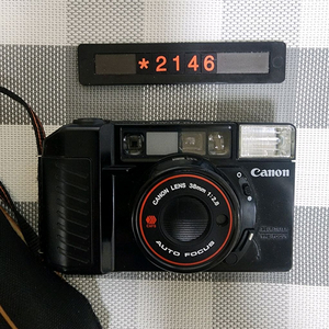 캐논 슈어샷 필름카메라 오토보이 2 동일모델 파우치포함 이미지
