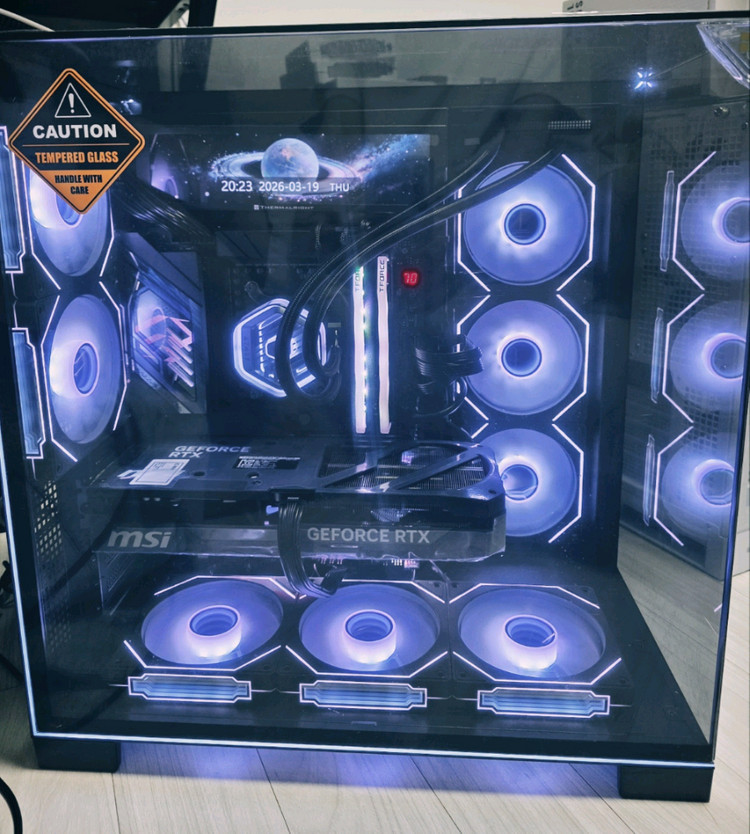 라이젠9 9950X3D X870E 5080 본체 팝니다 이미지