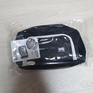 아트박스 ADORABLE 고양이 대용량 멀티 파우치 블랙 새상품 필통 pvc 앞포켓 파티션 수납 초등 중학 화장품 이미지