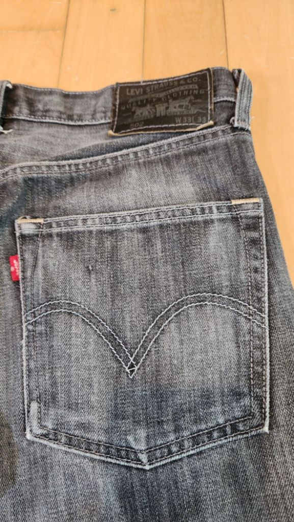 리바이스 502 스트레이트핏 데님팬츠 33 이미지