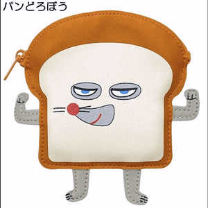 [일본정품] 빵도둑 파우치 동전지갑 미니파우치 이미지