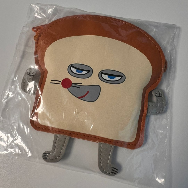 [일본정품] 빵도둑 파우치 동전지갑 미니파우치 이미지