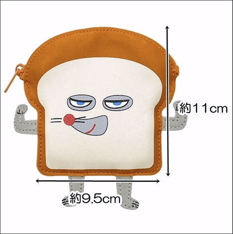 [일본정품] 빵도둑 파우치 동전지갑 미니파우치 이미지