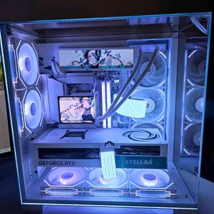 라이젠9 9950X3D RTX5090,스텔라 화이트PC 이미지