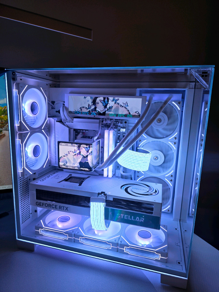 라이젠9 9950X3D RTX5090,스텔라 화이트PC 이미지
