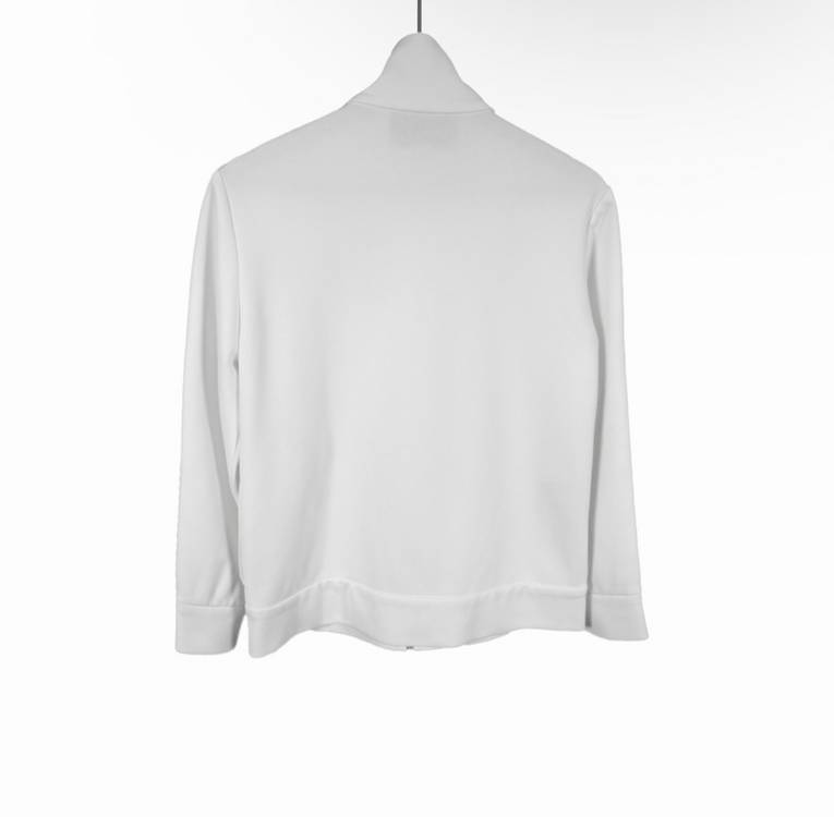 [S] 구찌 여성 체리 자수 테크니컬 집업 트랙 저지 자켓 화이트 이미지