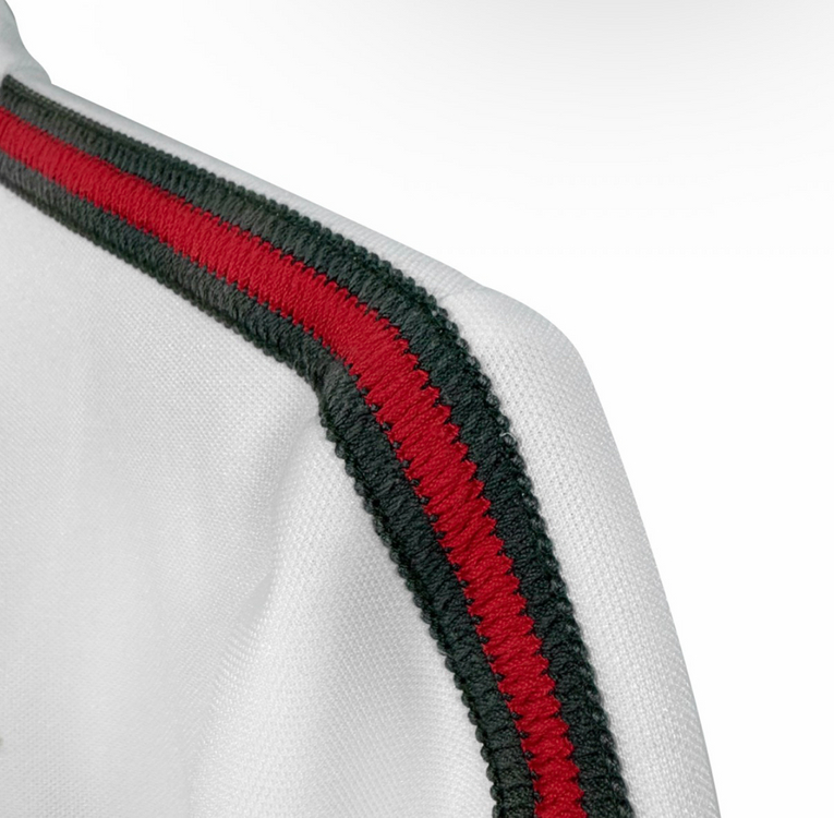 [S] 구찌 여성 체리 자수 테크니컬 집업 트랙 저지 자켓 화이트 이미지