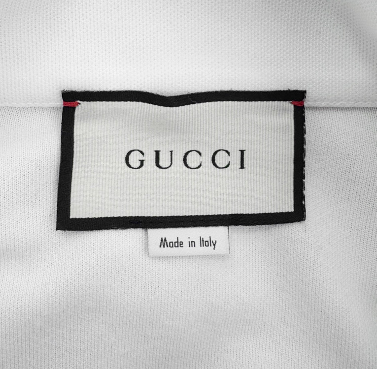 [S] 구찌 여성 체리 자수 테크니컬 집업 트랙 저지 자켓 화이트 이미지