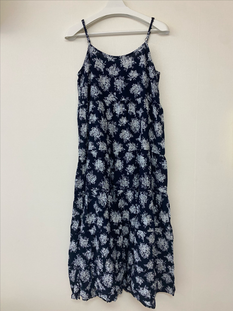 LAP 네이비 플라워 원피스 택포 이미지