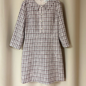 로엠 카라 트위드 원피스 이미지