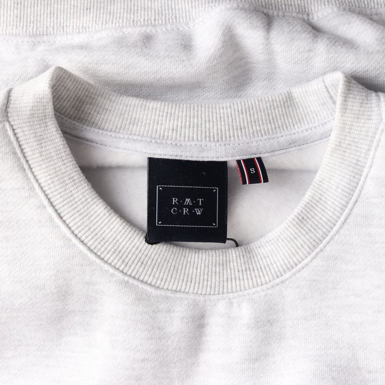 (새상품)로맨틱크라운 라이트그레이 애슬레틱 로고 크루넥 맨투맨 S 이미지