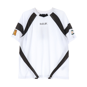 (새상품)로맨틱크라운 24SS RC플레이 로고 레이싱 져지 반팔 티셔츠 이미지