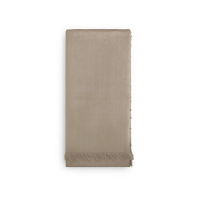 [새상품/풀구성] 구찌 자카드 GG 머플러 스카프 울 실크 목도리 이미지