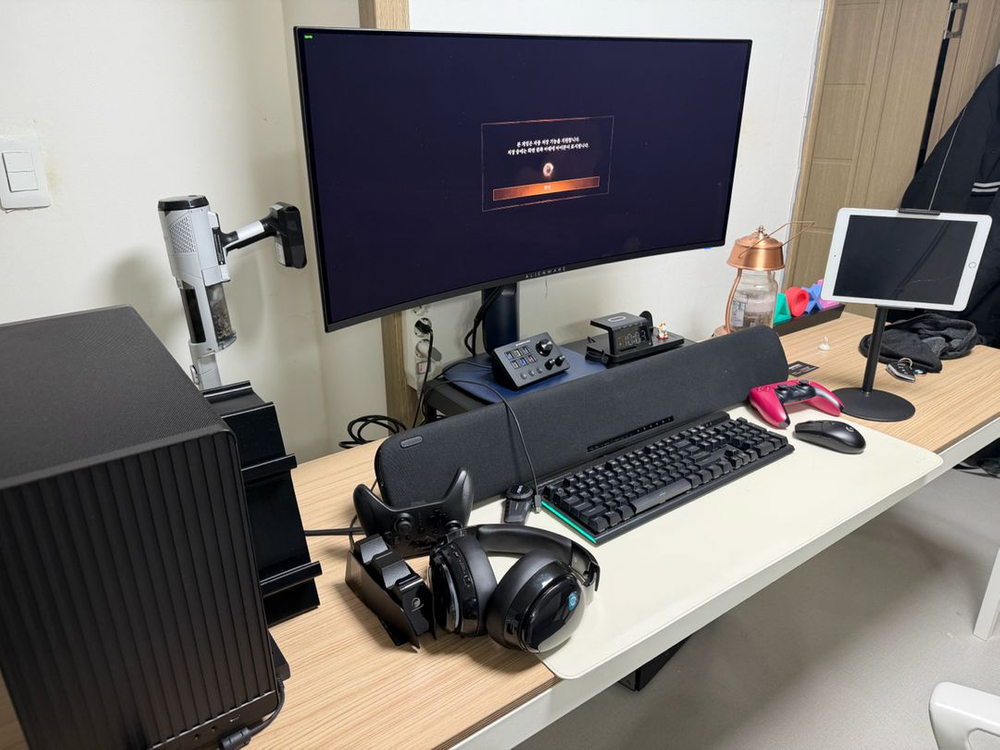 델 와이드커브드 32인치 qhd 모니터 판매 합니다 이미지