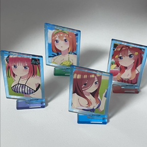 5등분의 신부 니노 미쿠 요츠바 이츠키 수영복 미니 아크릴 스탠드 이미지