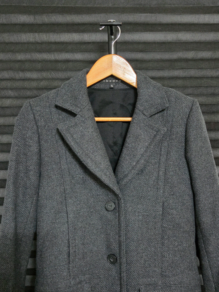 [띠어리] 로르카 테일러드 싱글 3버튼 코트 | 00092 이미지