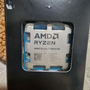 [미개봉 새상품] AMD 9800X3D (AM5) 게이밍 CPU 이미지