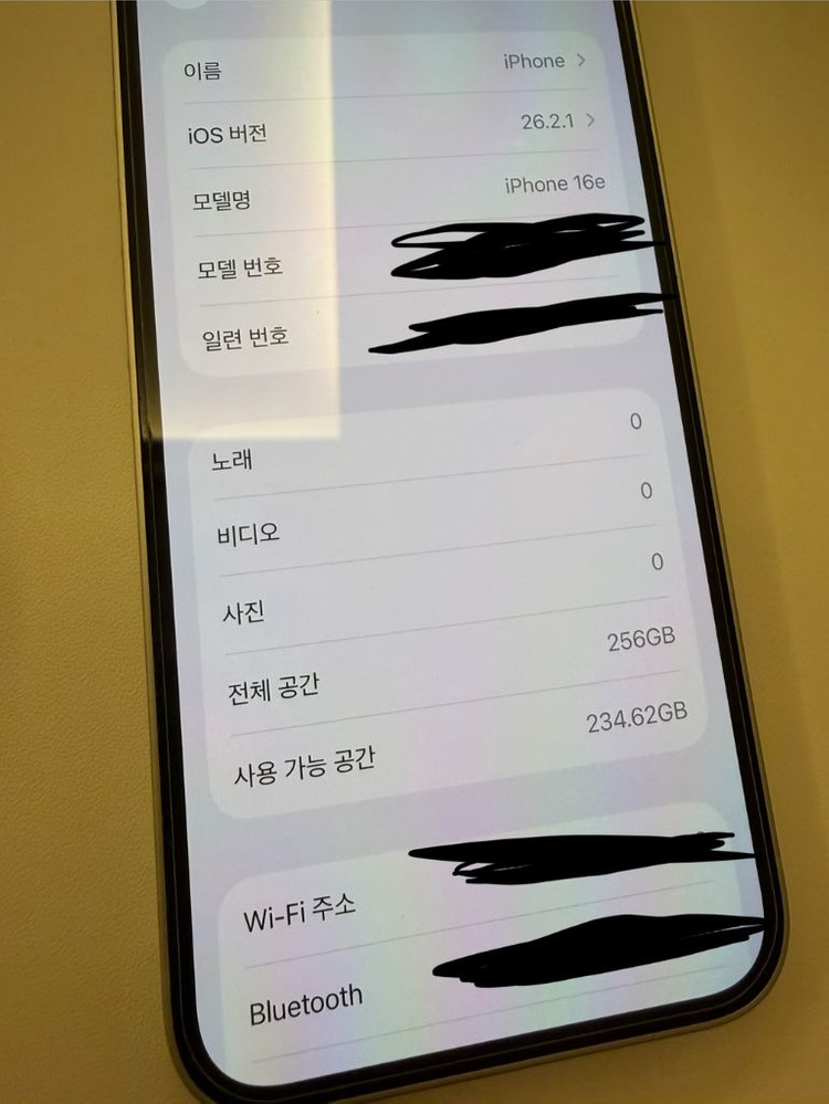 SS급)아이폰16e 256 풀박스 이미지