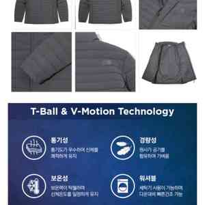 노스페이스 결량패딩 새제품 판매 2xl. 이미지