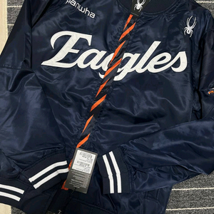 한화이글스 야구잠바 춘추점퍼 스파이더 어센틱 l사이즈 이미지