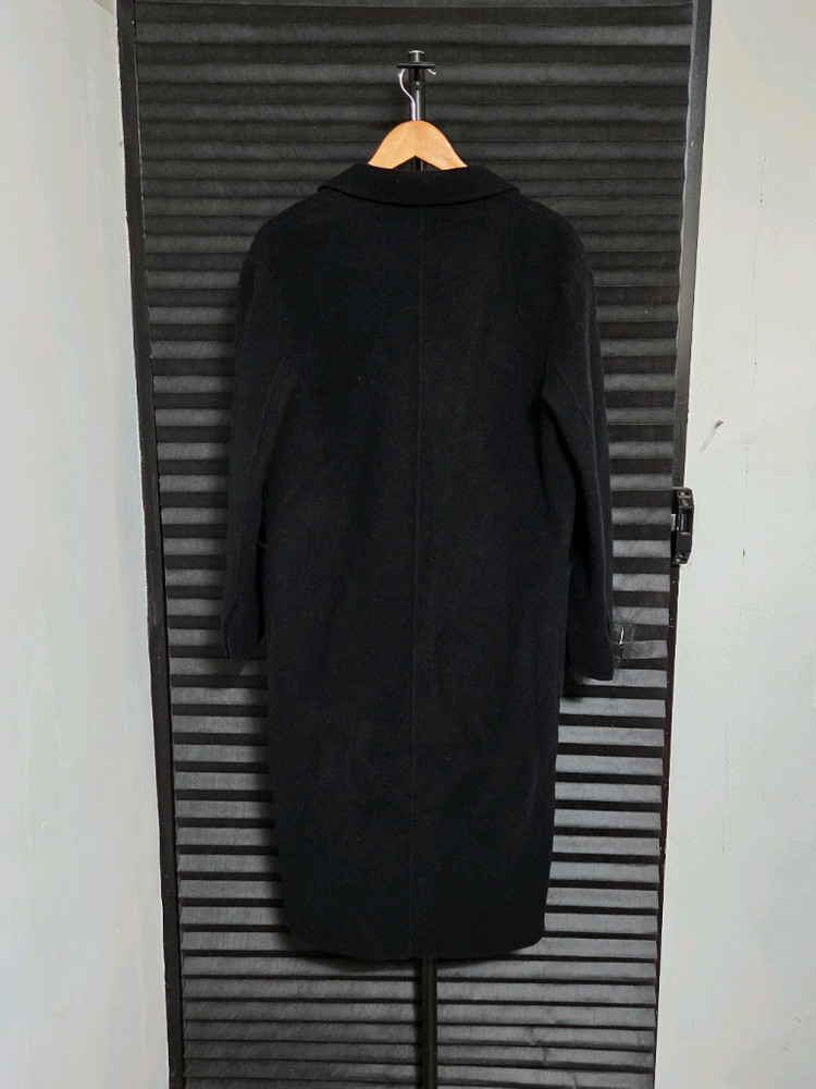 (정품) [비이커] 울 캐시미어 미니멀 핸드메이드 롱 코트 | 00096 이미지