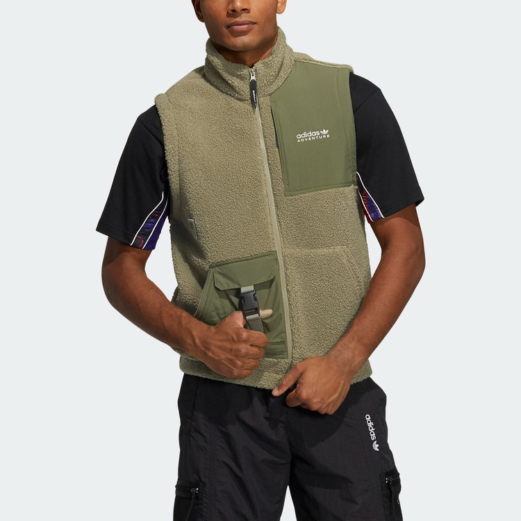 아디다스 어드벤쳐 쉐르파 후리스조끼 베스트 (XL) 이미지