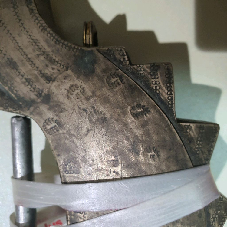 조선시대 붕어 자물통 자물쇠 고가구 백동 이미지