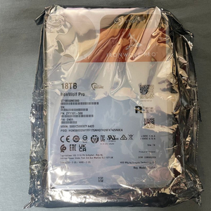 리퍼 미개봉 / 씨게이트 하드디스크 아이언울프 프로 SATA 18TB 이미지