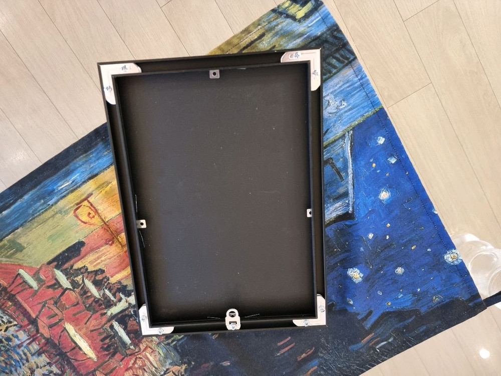 요로코롬 스튜디오 아날로그 빈티지 감성 그래픽아트 디자인 포스터 + 액자A4용지 사이즈의 액자 이미지