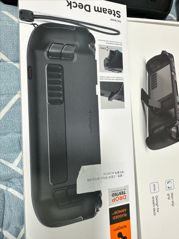 코도모 정발 lcd스팀덱 512기가 버전(2테라교체)+외장메모리512장착 풀셋팅=케이스 다수 및 독 싸게판매 이미지