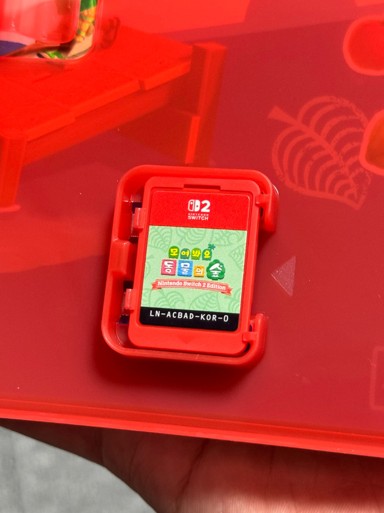 닌텐도 스위치2 동숲 동물의 숲 이미지