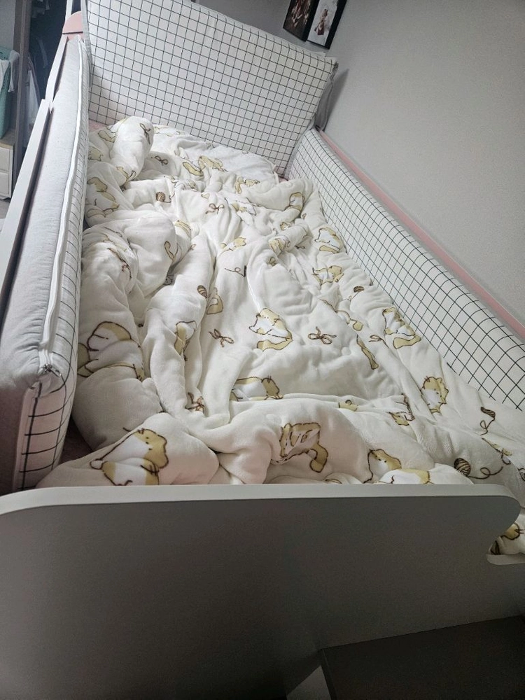 리바트 뉴꼼므 높은벙커침대 책상세트.의자.매트리스.책상유리 이미지
