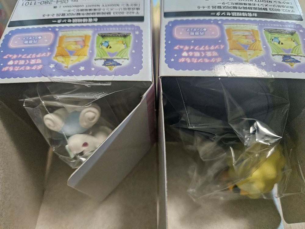 포켓몬 리멘트 나이티 나이트 메리프 알로라 식스테일 파비코 피규어 미개봉 이미지