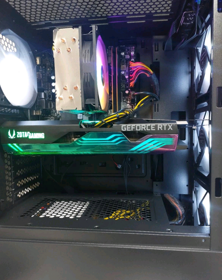 컴퓨터 I5-13400F RTX 3070 1TB 게이밍 pc 본체 잘돌아갑니다 이미지