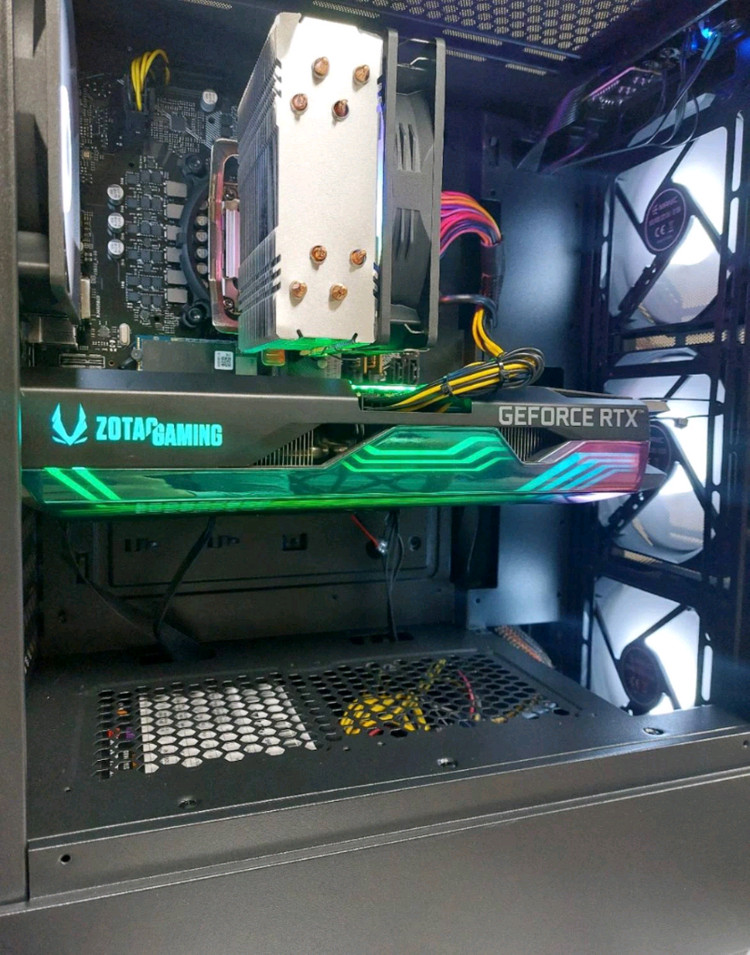 컴퓨터 I5-13400F RTX 3070 1TB 게이밍 pc 본체 잘돌아갑니다 이미지