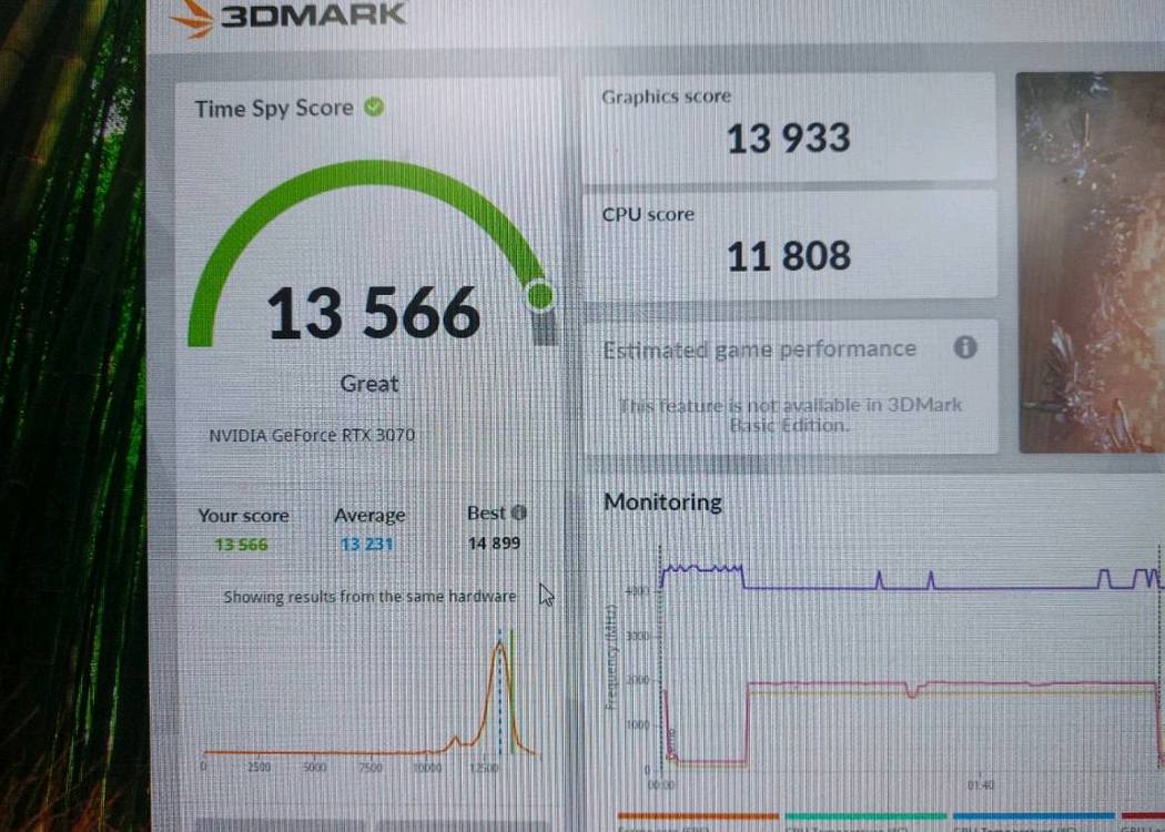 컴퓨터 I5-13400F RTX 3070 1TB 게이밍 pc 본체 잘돌아갑니다 이미지