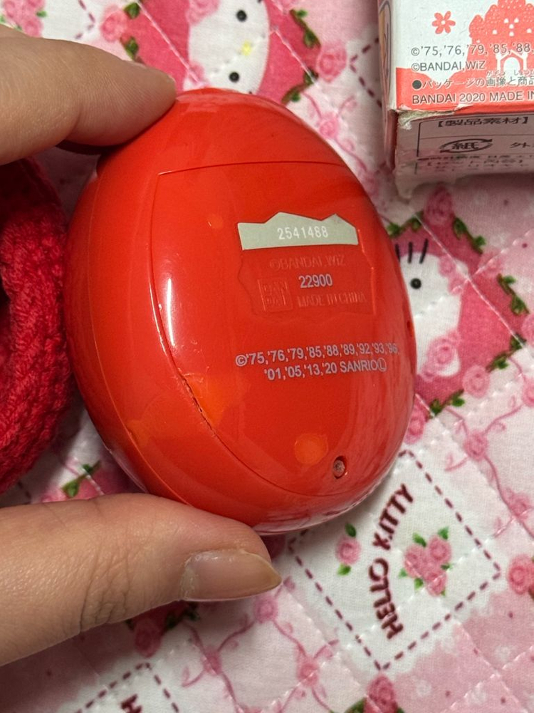 다마고치 미츠 산리오 레드 DX 도코모 통신폰 이미지