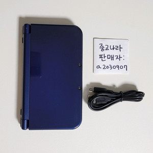 뉴 new 닌텐도 3ds xl 뉴큰다수 메탈릭 블루 이미지