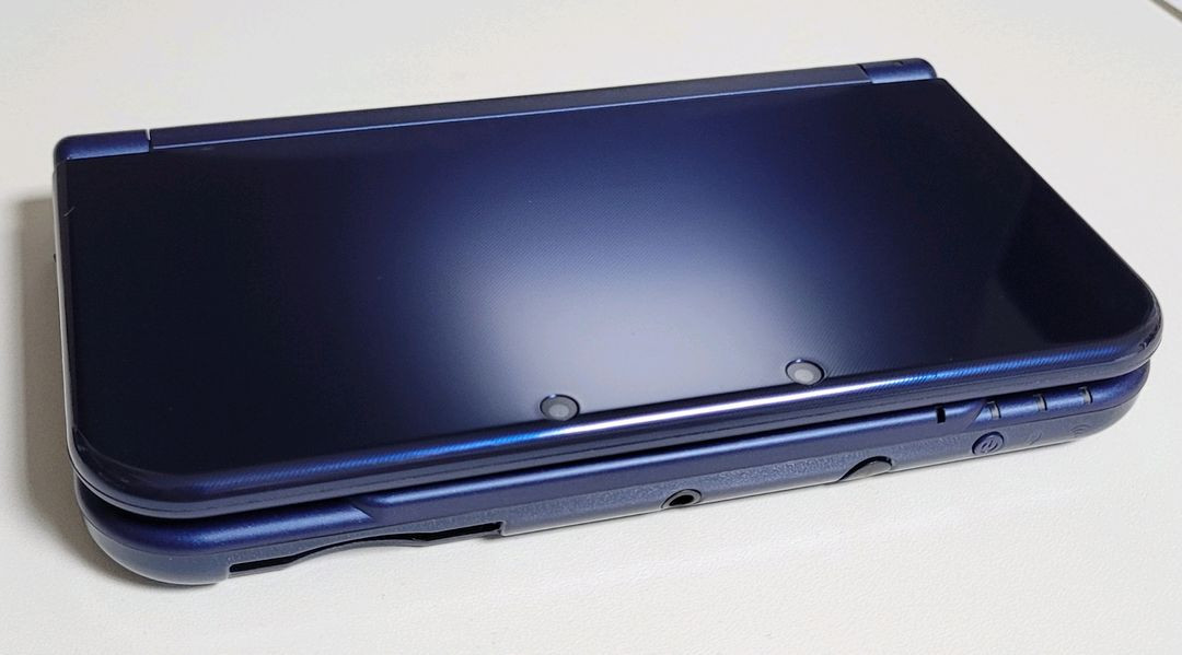 뉴 new 닌텐도 3ds xl 뉴큰다수 메탈릭 블루 이미지