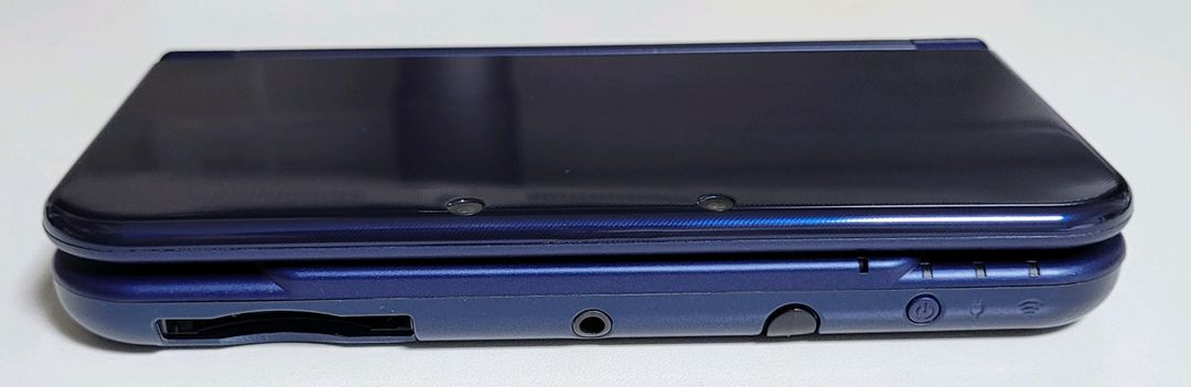 뉴 new 닌텐도 3ds xl 뉴큰다수 메탈릭 블루 이미지