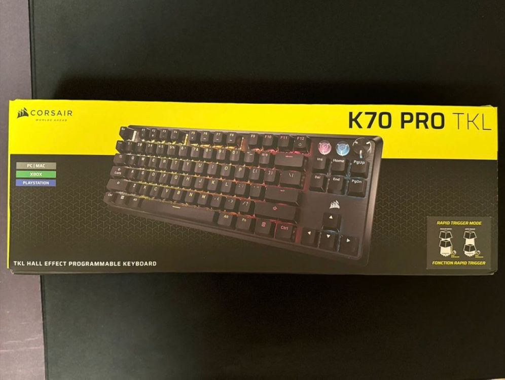 커세어 K70 PRO TKL 래피드 트리거 키보드 (오늘만 이 가격) 이미지