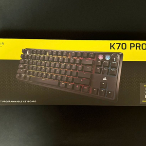 커세어 K70 PRO TKL 래피드 트리거 키보드 (오늘만 이 가격) 이미지