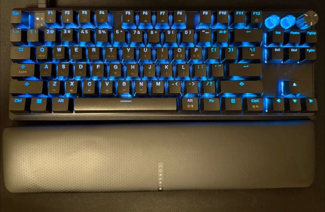 커세어 K70 PRO TKL 래피드 트리거 키보드 (오늘만 이 가격) 이미지
