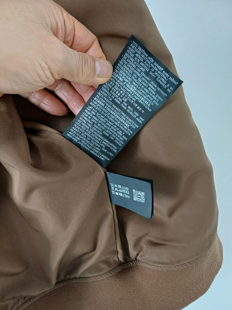 남성 자라 간절기 스웨이드 자켓 (새상품.스판105) 이미지