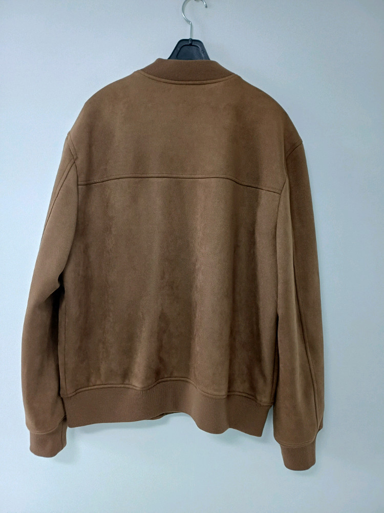 남성 자라 간절기 스웨이드 자켓 (새상품.스판105) 이미지