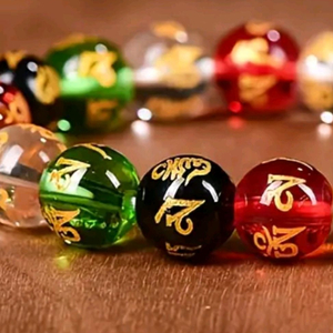 부와 행운 부적 팔찌 이미지