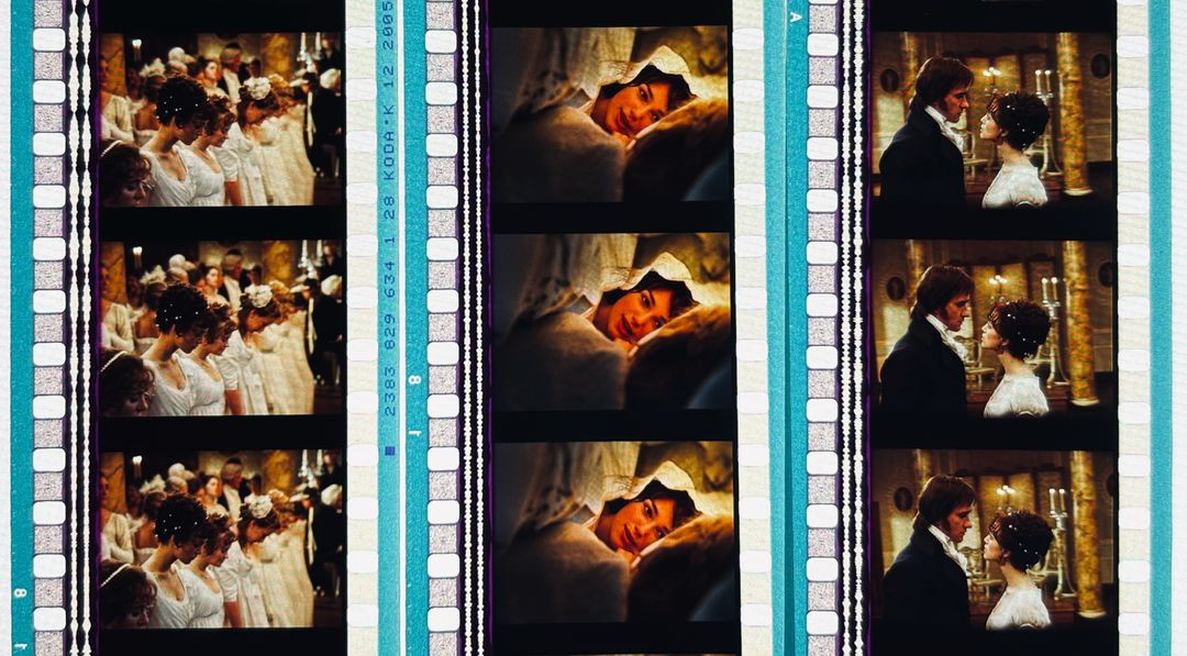 오만과 편견 필름컷 6매 / 영화 필름 판매 이미지