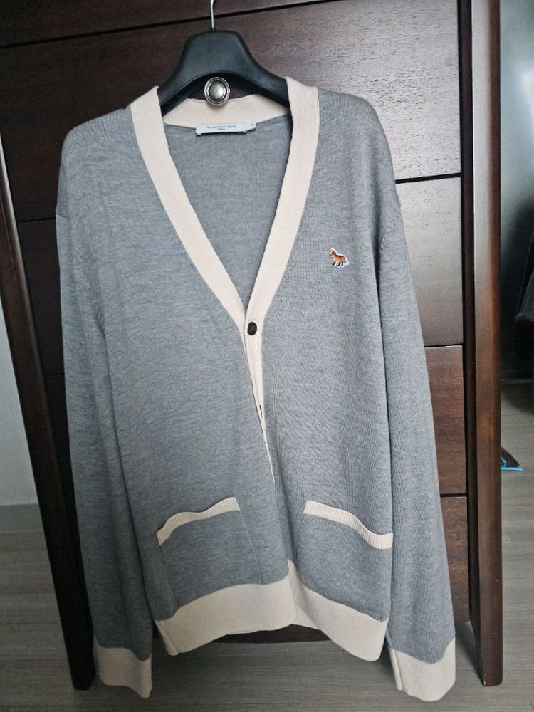 베이비폭스 패치 가디건 이미지