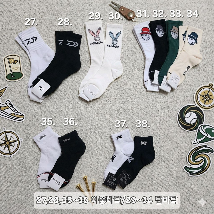 말본 타이틀 pxg 골프양말 (5+1 이벤트!) 이미지